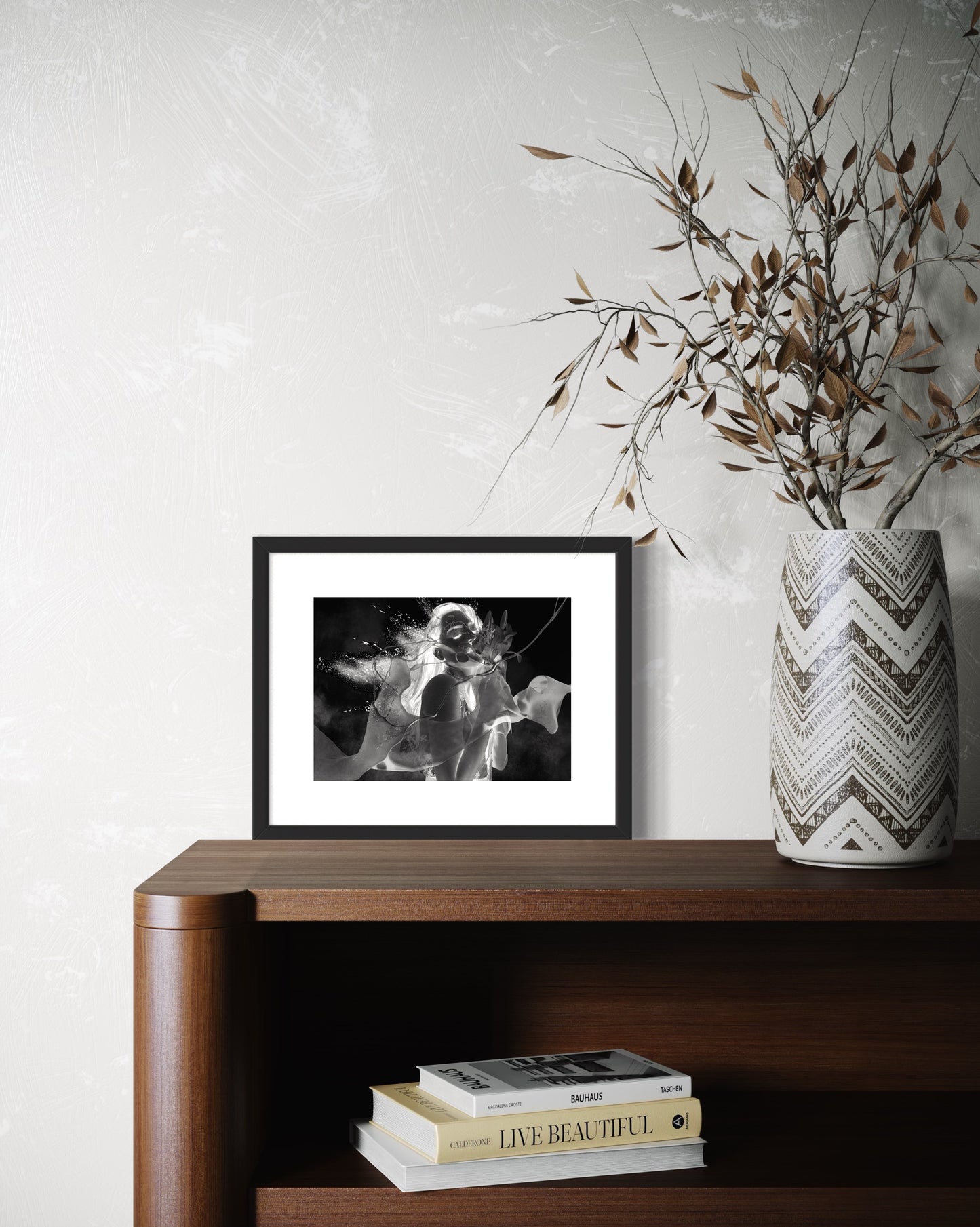 “Black Lillie”| Camila Avelar Abstract Fine Art Print | Limited Edition of 150