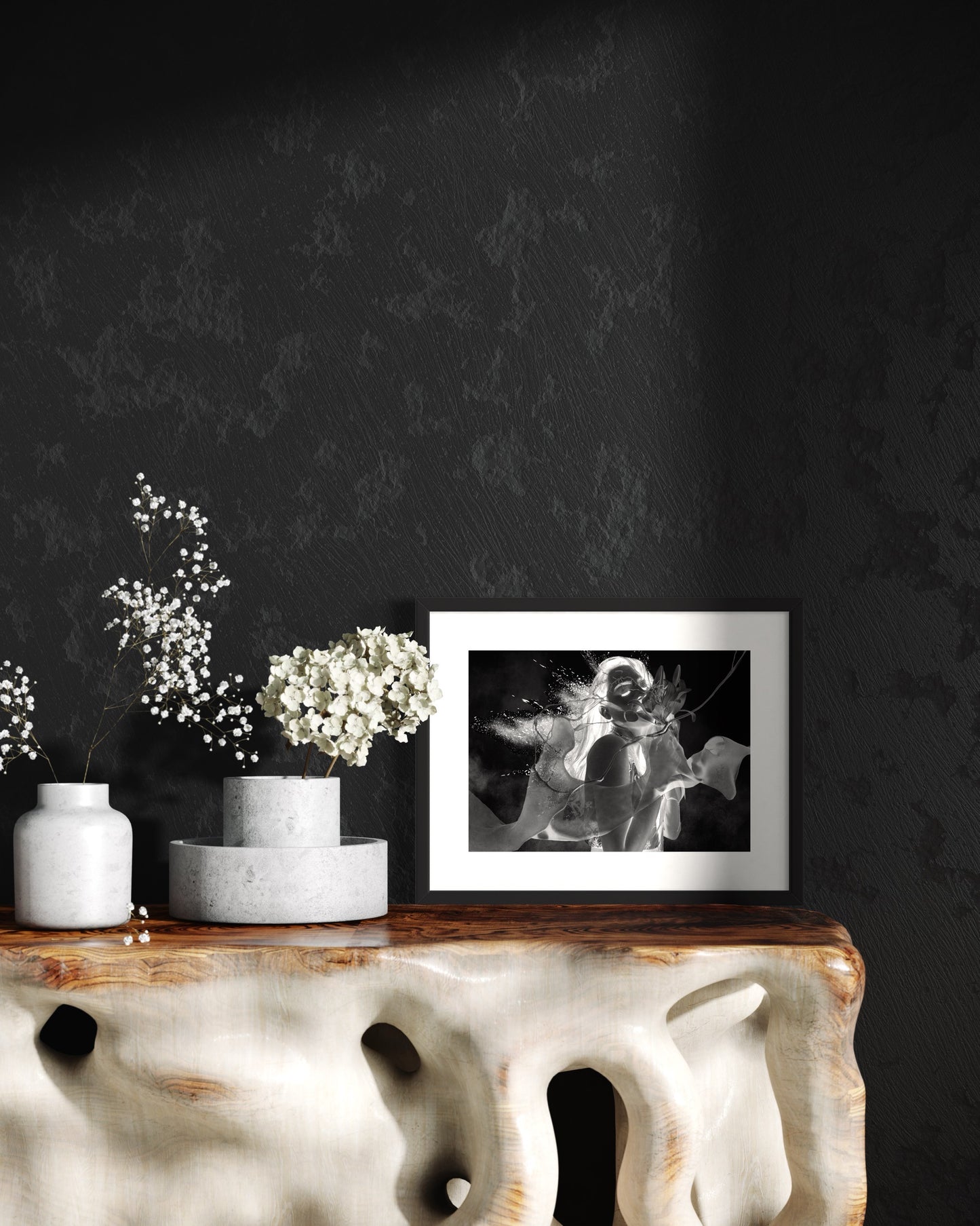 “Black Lillie”| Camila Avelar Abstract Fine Art Print | Limited Edition of 150