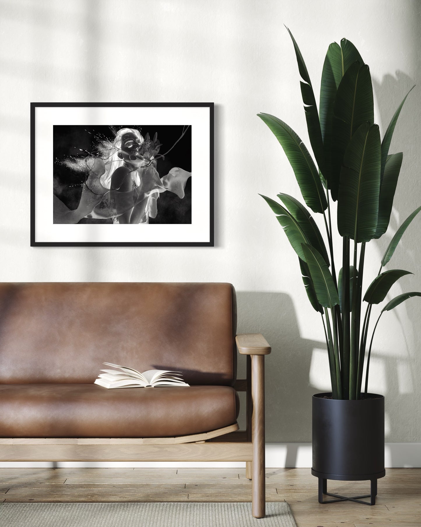 “Black Lillie”| Camila Avelar Abstract Fine Art Print | Limited Edition of 150