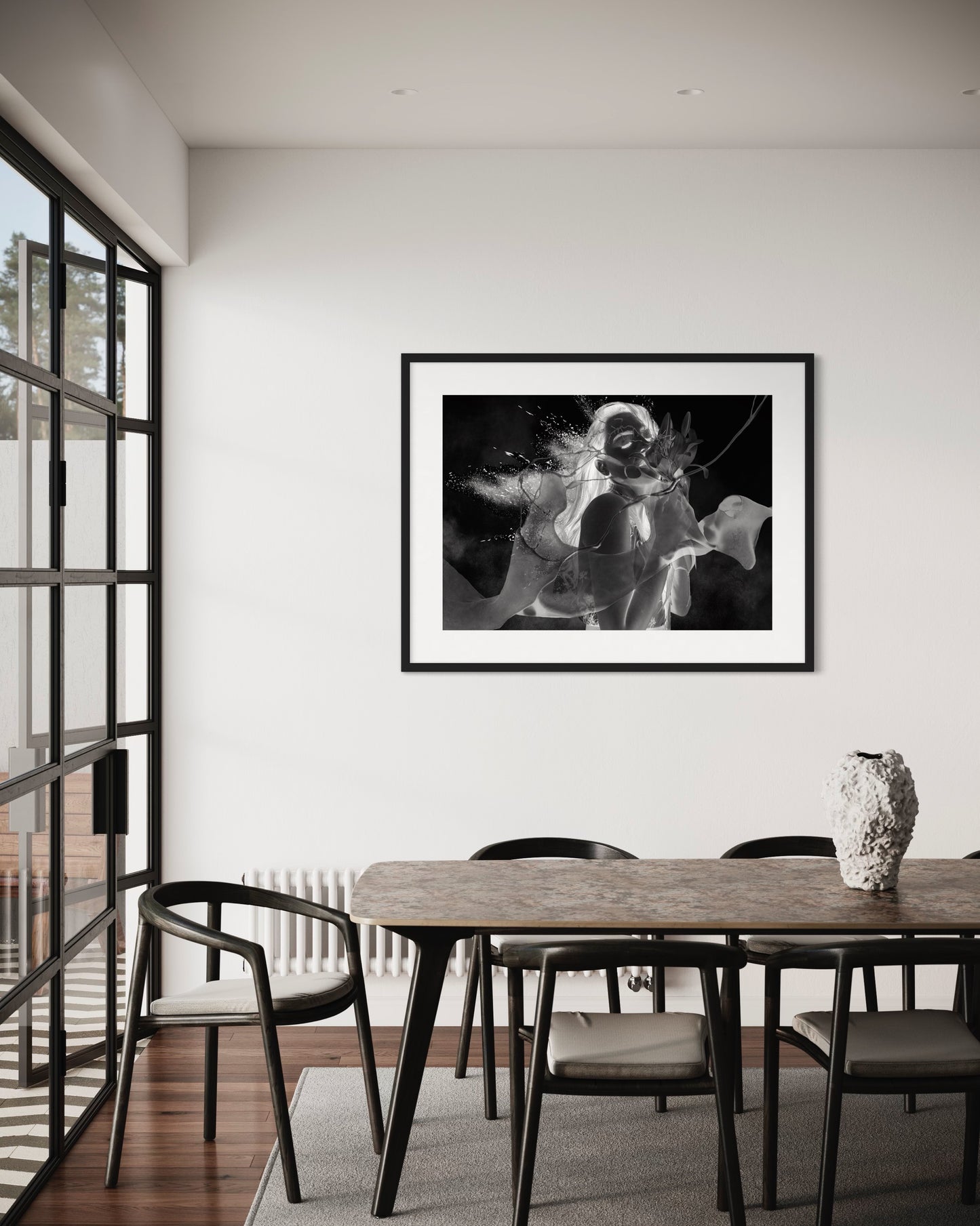 “Black Lillie”| Camila Avelar Abstract Fine Art Print | Limited Edition of 150
