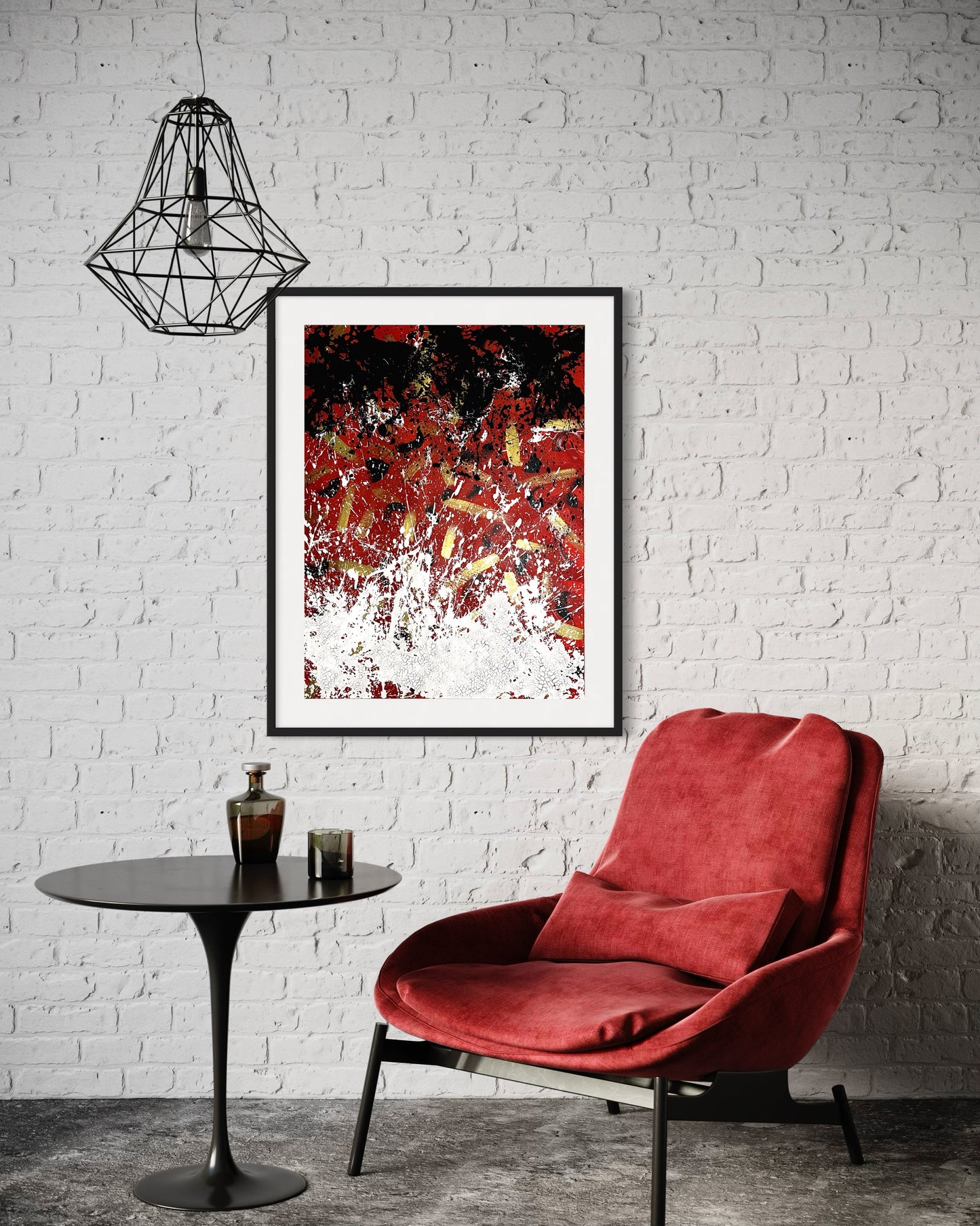 Royalty is a Joke | Fine Abstract Art Limited Edition Print | Framed or Unframed