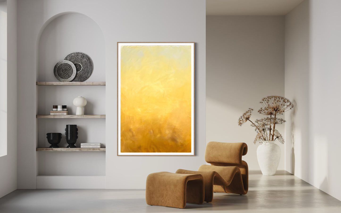 "Sun Light" | Camila Avelar Abstract Fine Art Print | Limited Edition of 100
