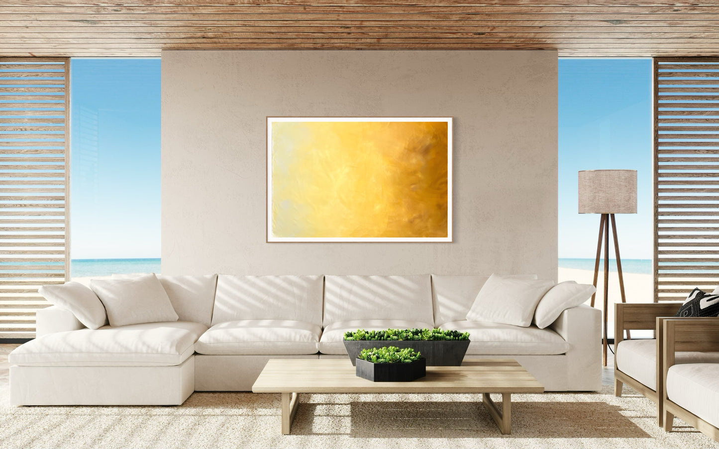 "Sun Light" | Camila Avelar Abstract Fine Art Print | Limited Edition of 100