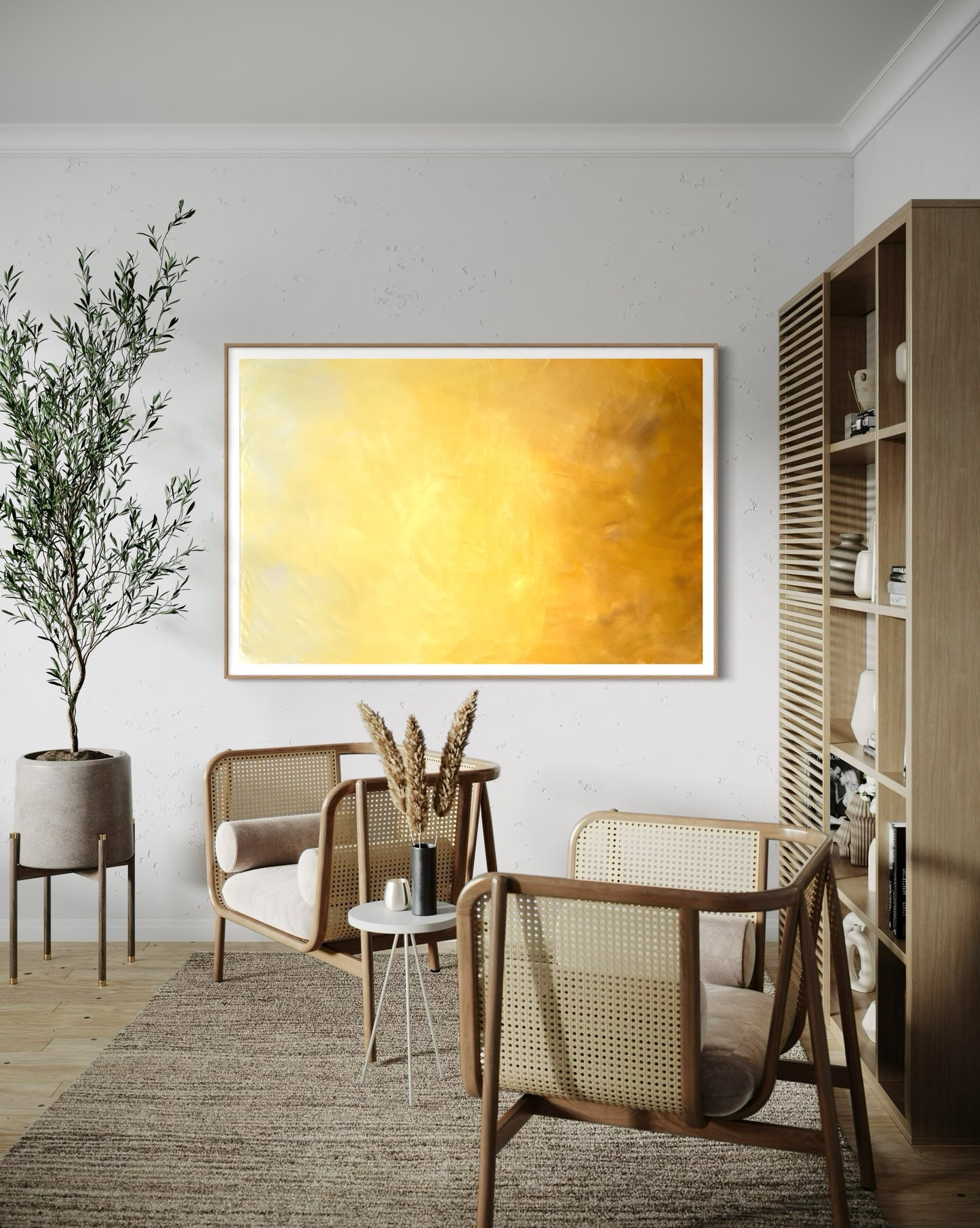 "Sun Light" | Camila Avelar Abstract Fine Art Print | Limited Edition of 100
