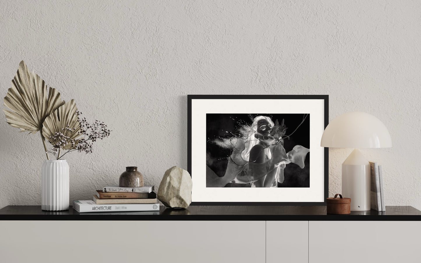 “Black Lillie”| Camila Avelar Abstract Fine Art Print | Limited Edition of 150