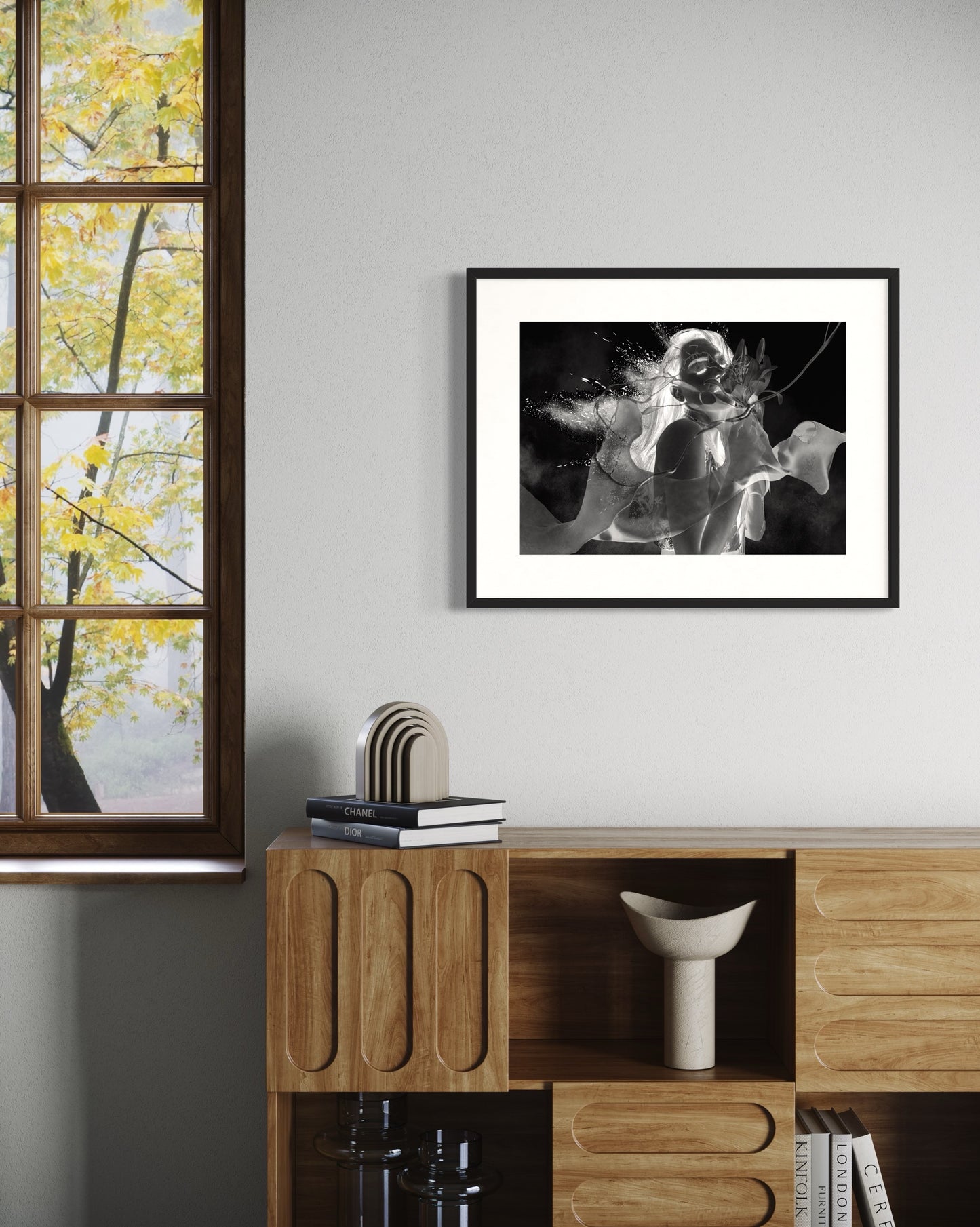“Black Lillie”| Camila Avelar Abstract Fine Art Print | Limited Edition of 150