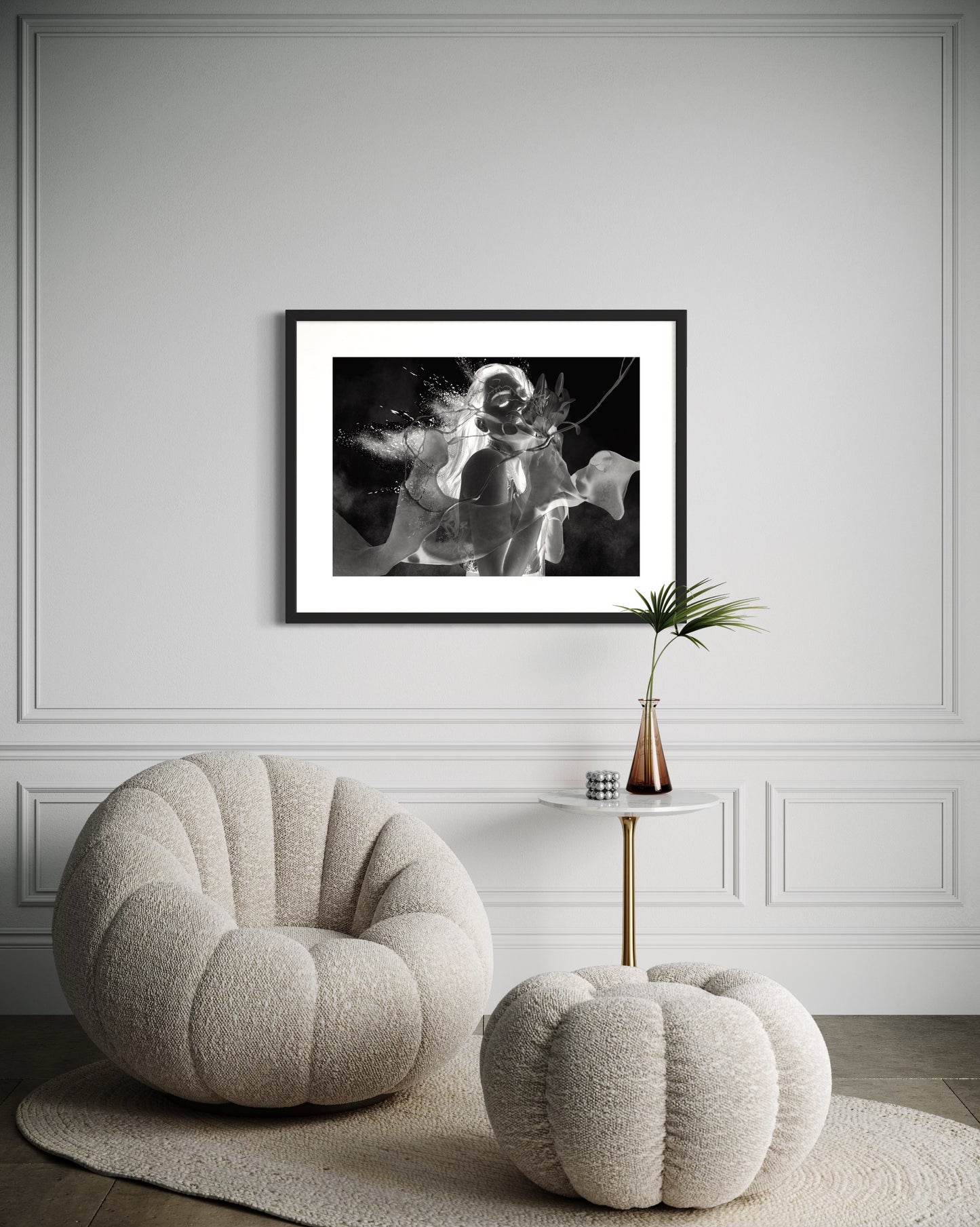 “Black Lillie”| Camila Avelar Abstract Fine Art Print | Limited Edition of 150