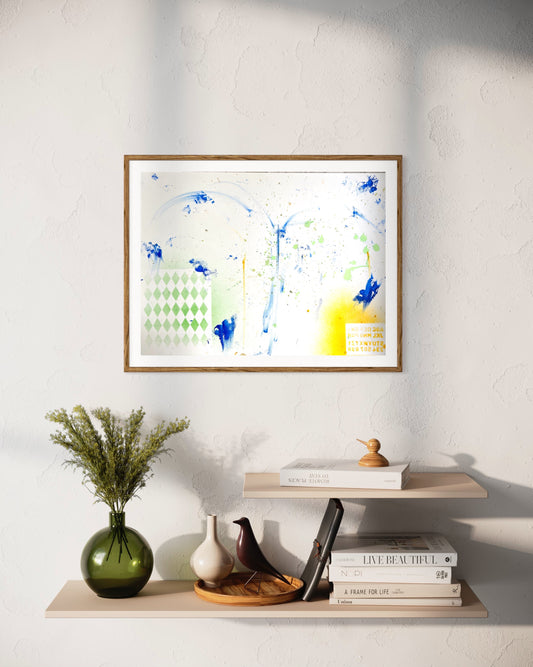 "Brazilian Court" | Abstract Fine Art Print | Limited Edition of 250
