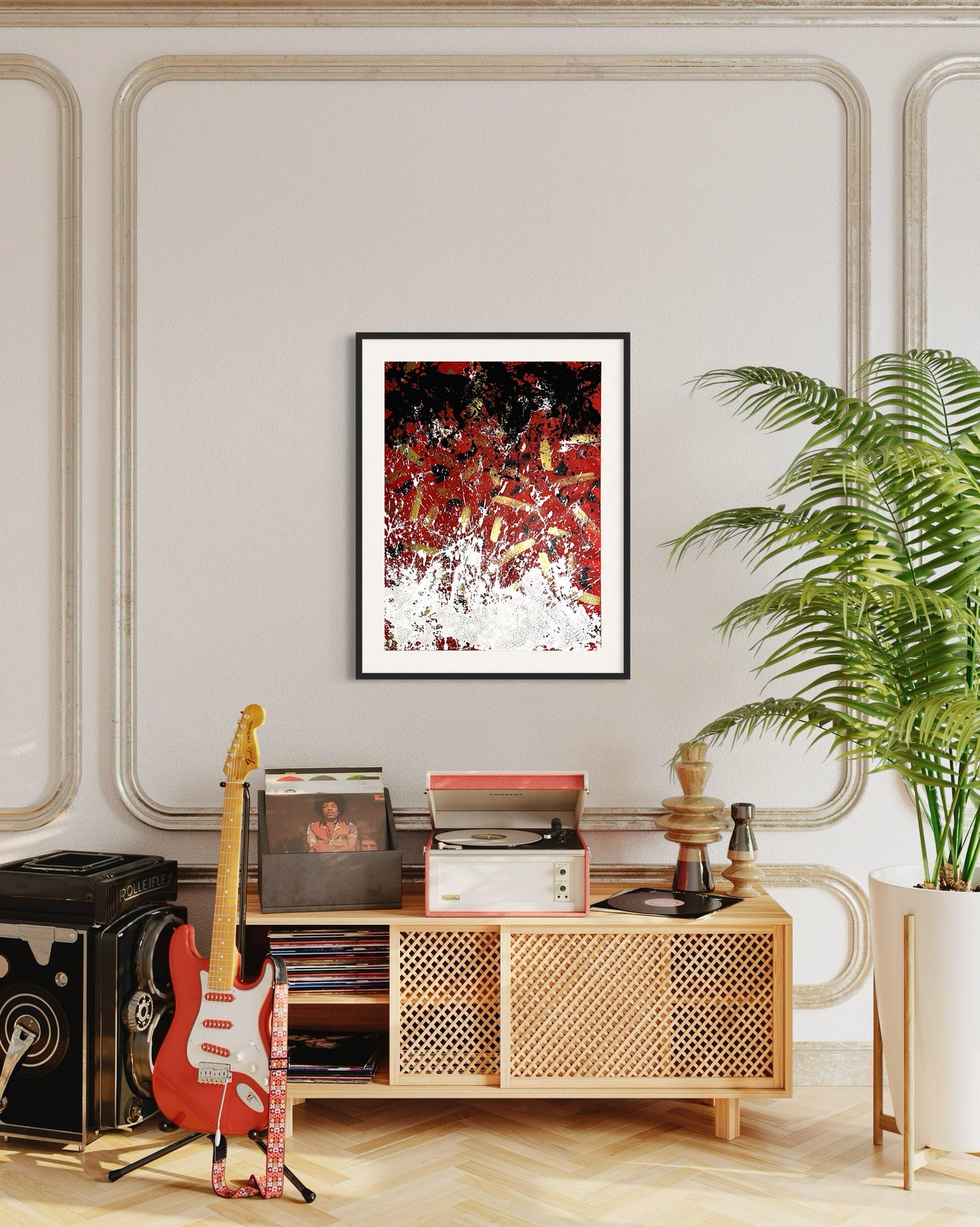 Royalty is a Joke | Fine Abstract Art Limited Edition Print | Framed or Unframed