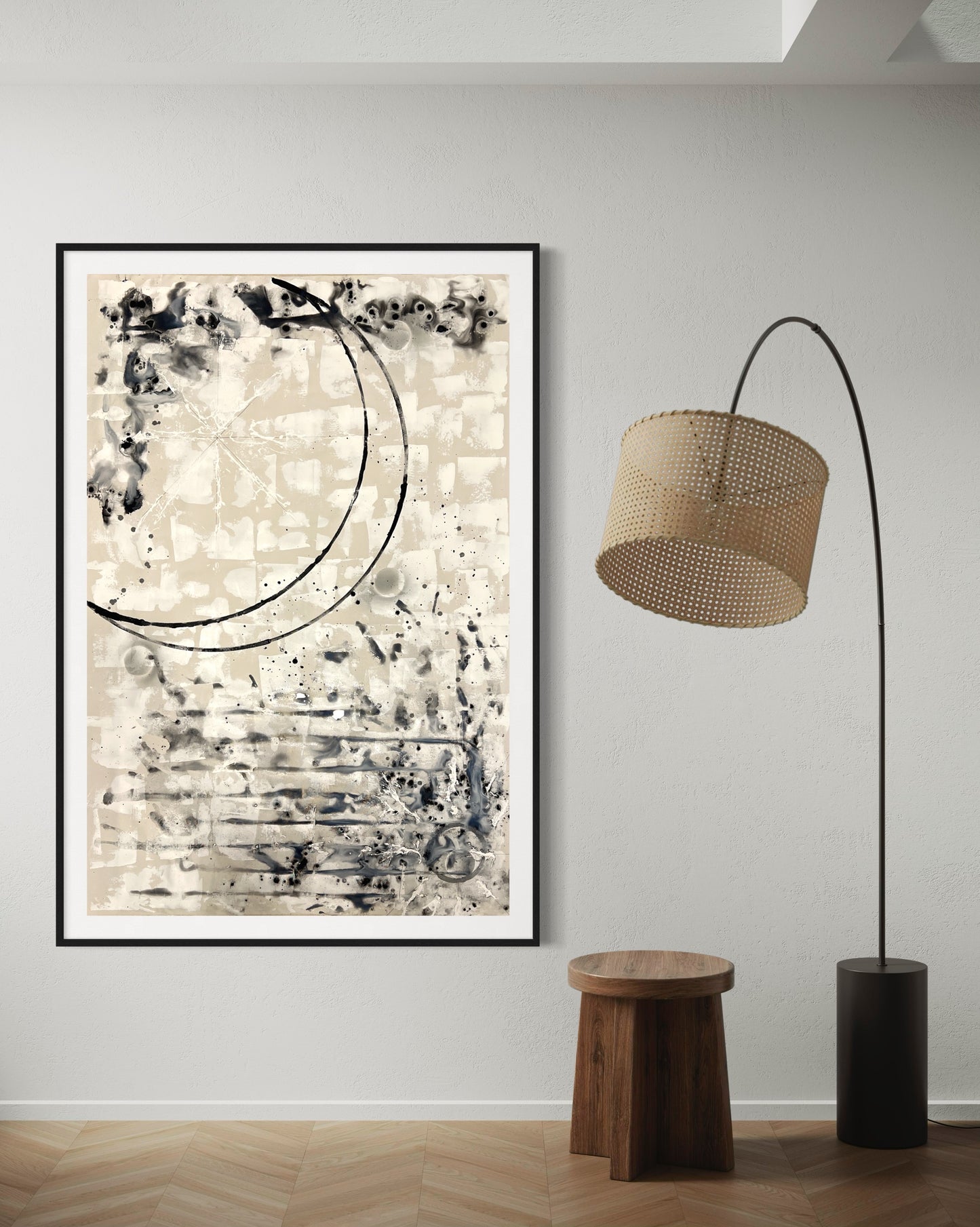 Concrete Sunset | Fine Abstract Art Limited Edition Print | Framed or Unframed Options