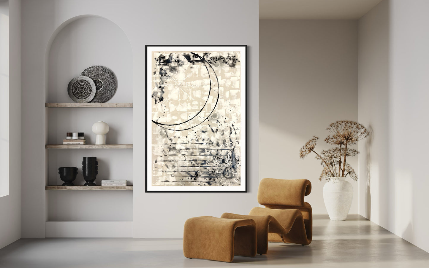 Concrete Sunset | Fine Abstract Art Limited Edition Print | Framed or Unframed Options