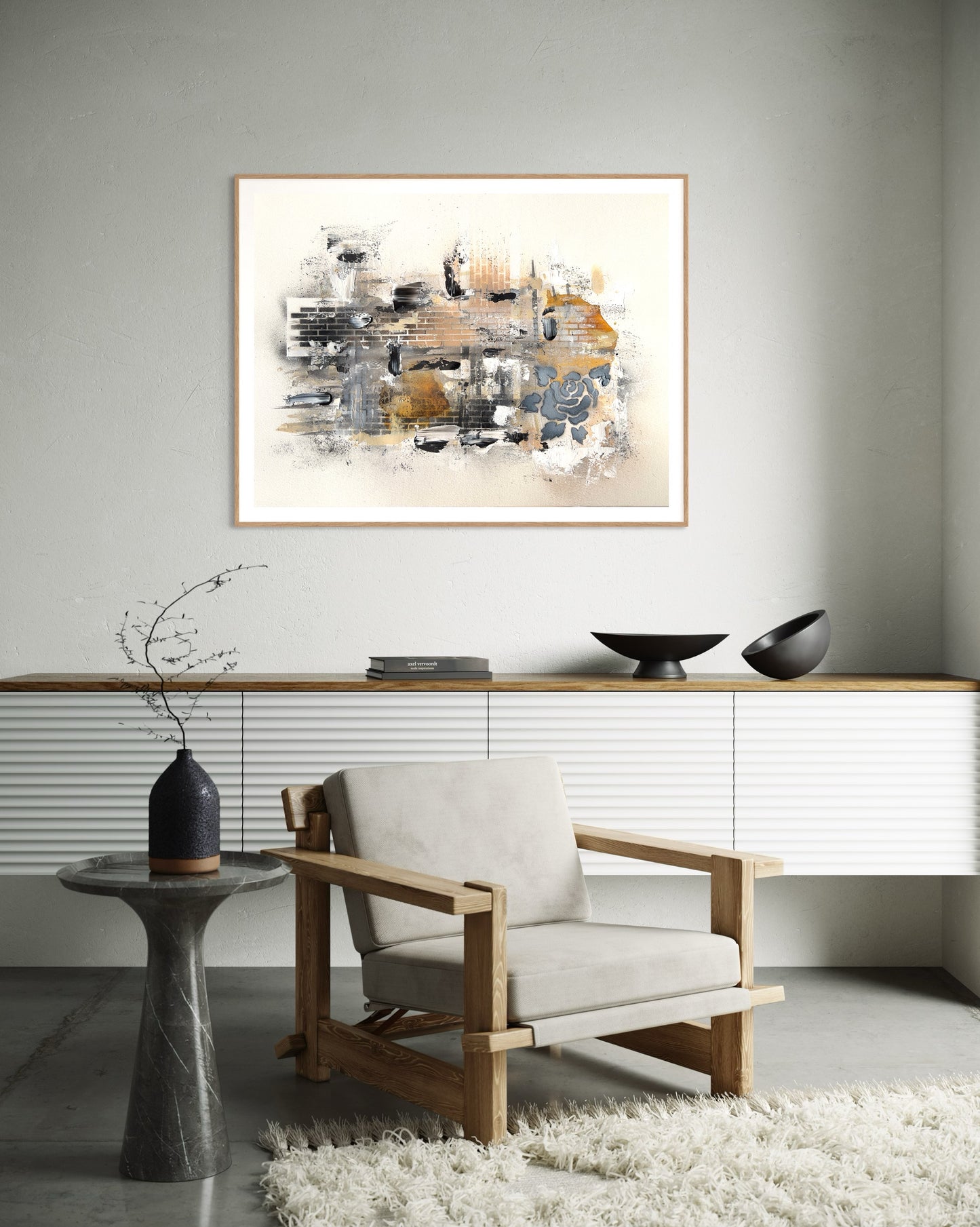 "Loneliness" | Camila Avelar Abstract Fine Art Print | Limited Edition of 100